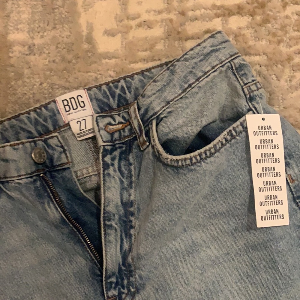 Urban outfitters jeans, cross stitched back pocket